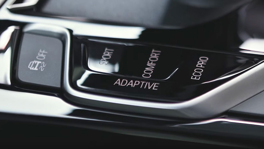 BMW Plug-in Hybride eDrive rijmodi BMW Plug-in Hybride eDrive rijmodi close-up