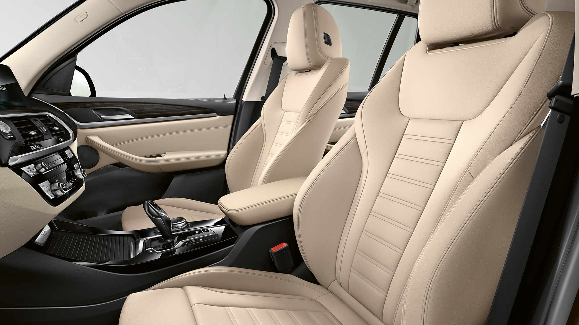 BMW X3 M40i, Model Luxury Line, stoelen BMW X3 M40i, Model Luxury Line, stoelen