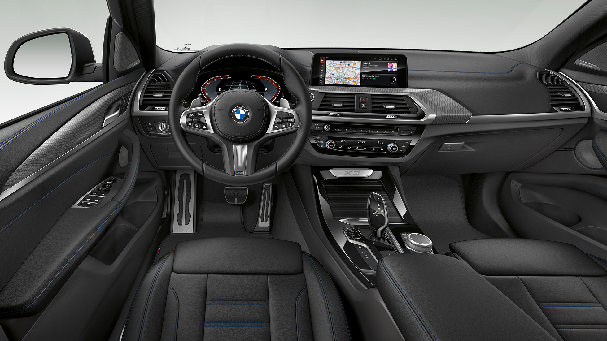 BMW X3 M40i, Model M Sport, interieur BMW X3 M40i, Model M Sport, interieur