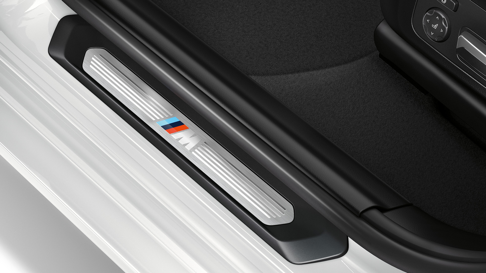 BMW X3 M40i, Model M Sport, dorpellijsten BMW X3 M40i, Model M Sport, dorpellijsten
