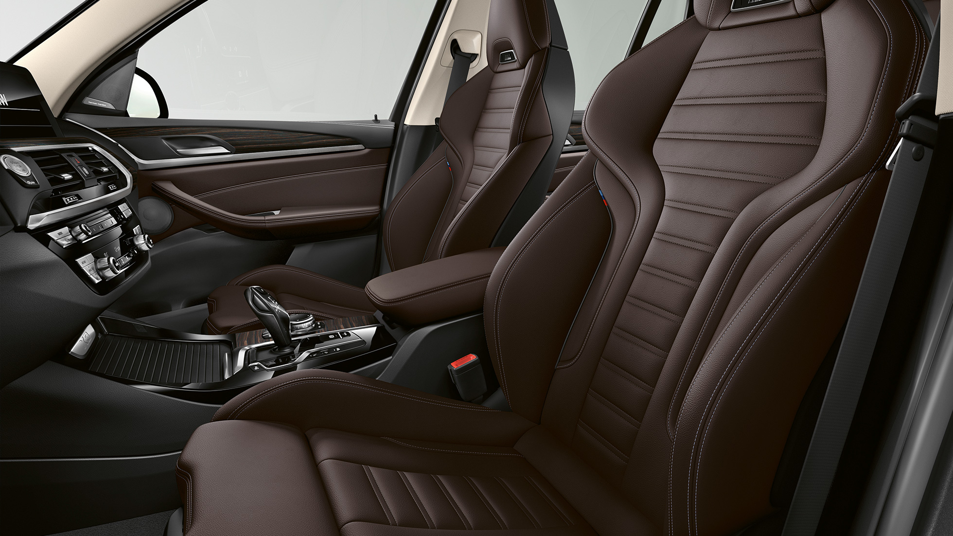 BMW X3 M40i, Model xLine, stoelen BMW X3 M40i, Model xLine, stoelen