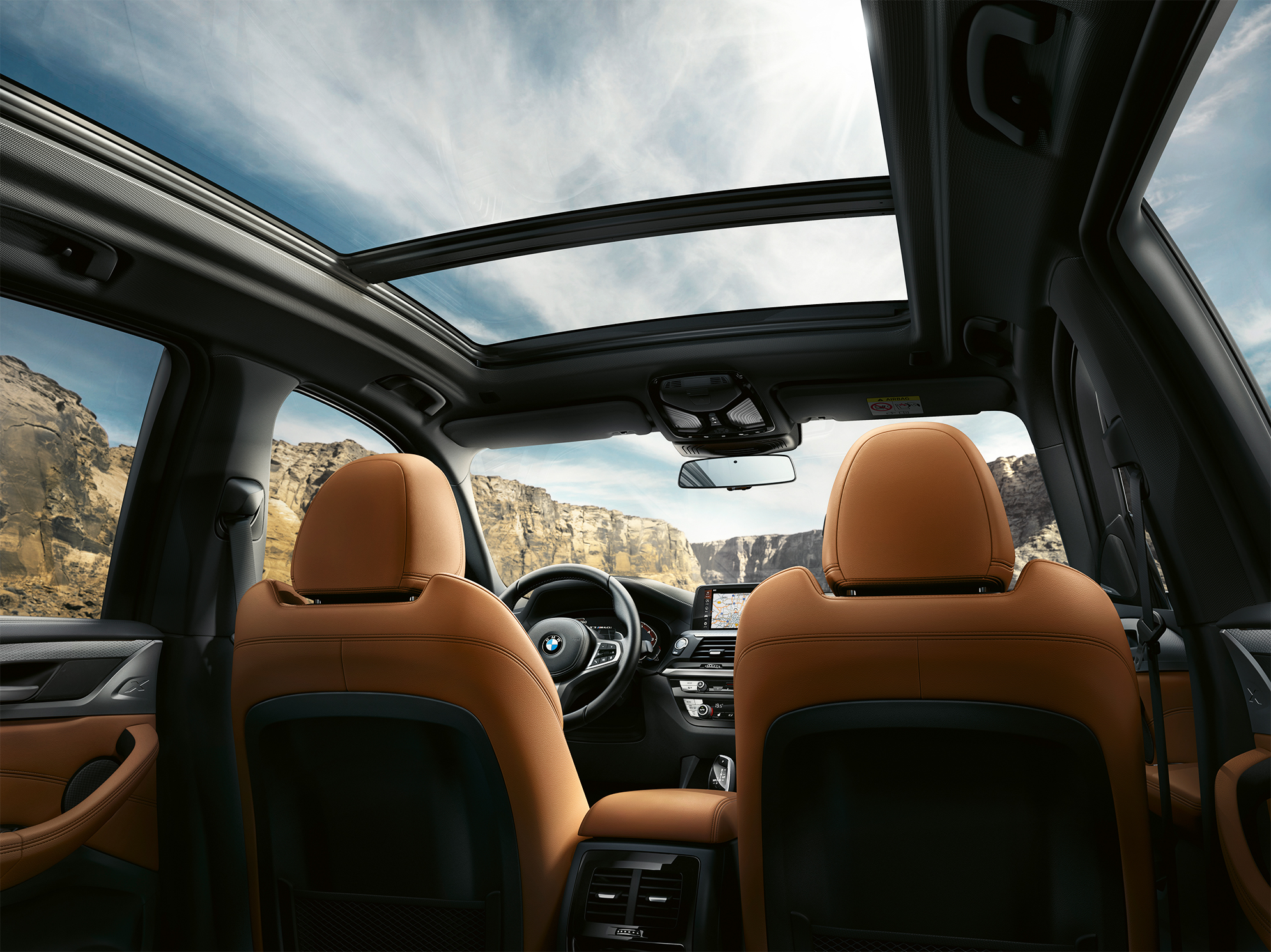 BMW X3 M40i, interieur cockpit BMW X3 M40i, interieur cockpit