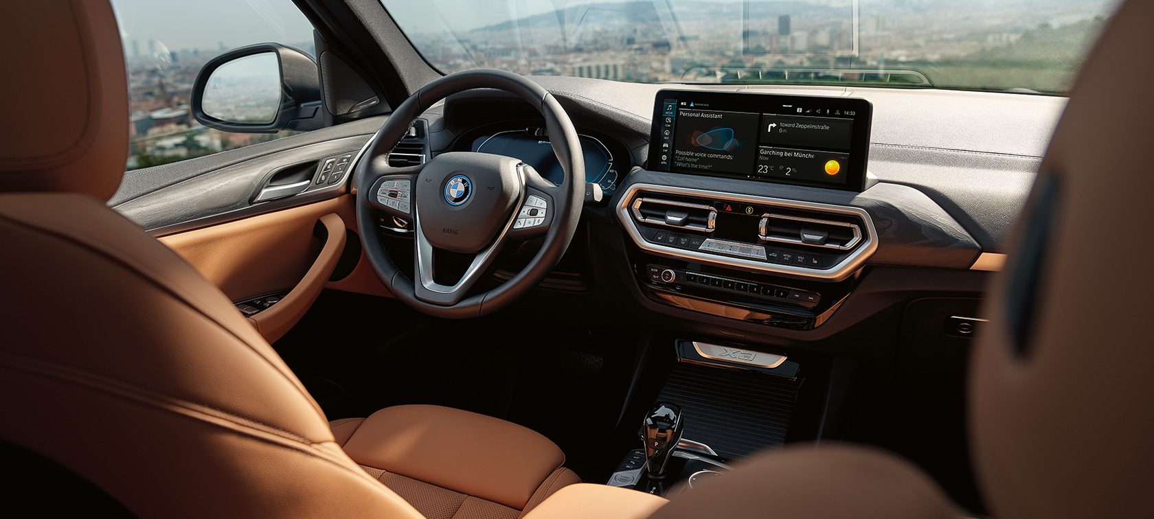 BMW X3 G01 design-highlights bekleding Sensatec Cognac BMW X3 G01 design-highlights bekleding Sensatec Cognac