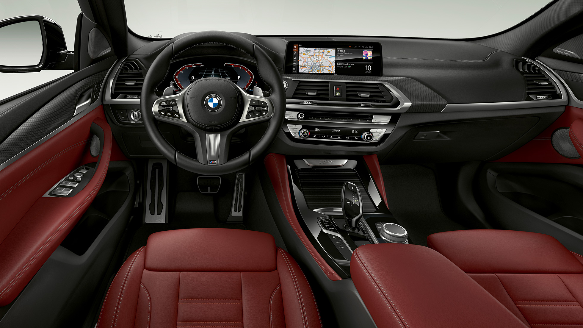 Cockpit BMW X4 xDrive30i Model M Sport X Cockpit xDrive30i BMW X4 Model M Sport X G02 2018 interieur
