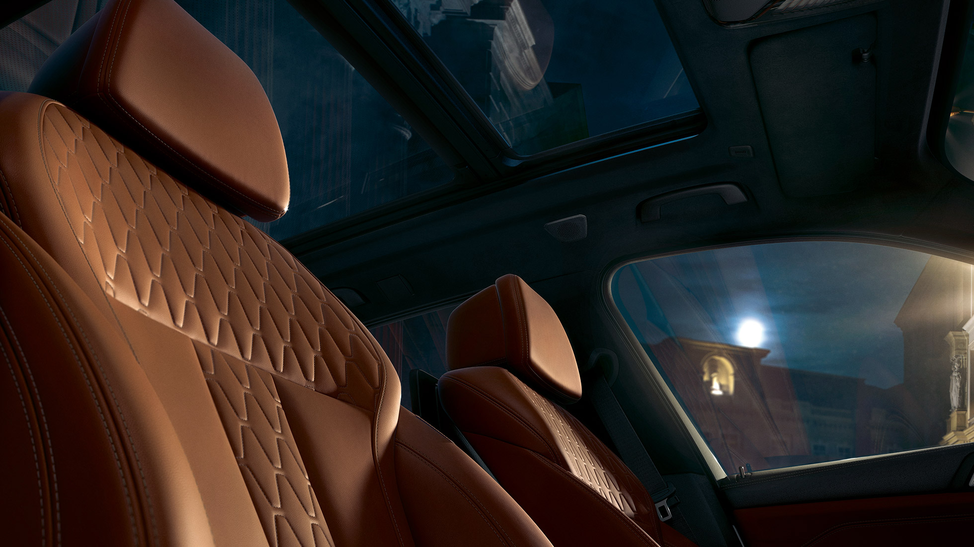 Lederen stoelbekleding BMW X5 interieur Lederen stoelbekleding BMW X5 G05 2018 interieur