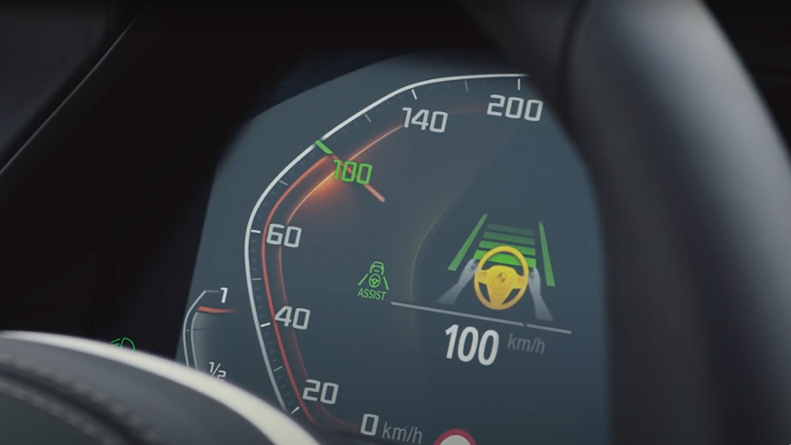 Gebruik van de Driving Assistant. Gebruik van de Driving Assistant.