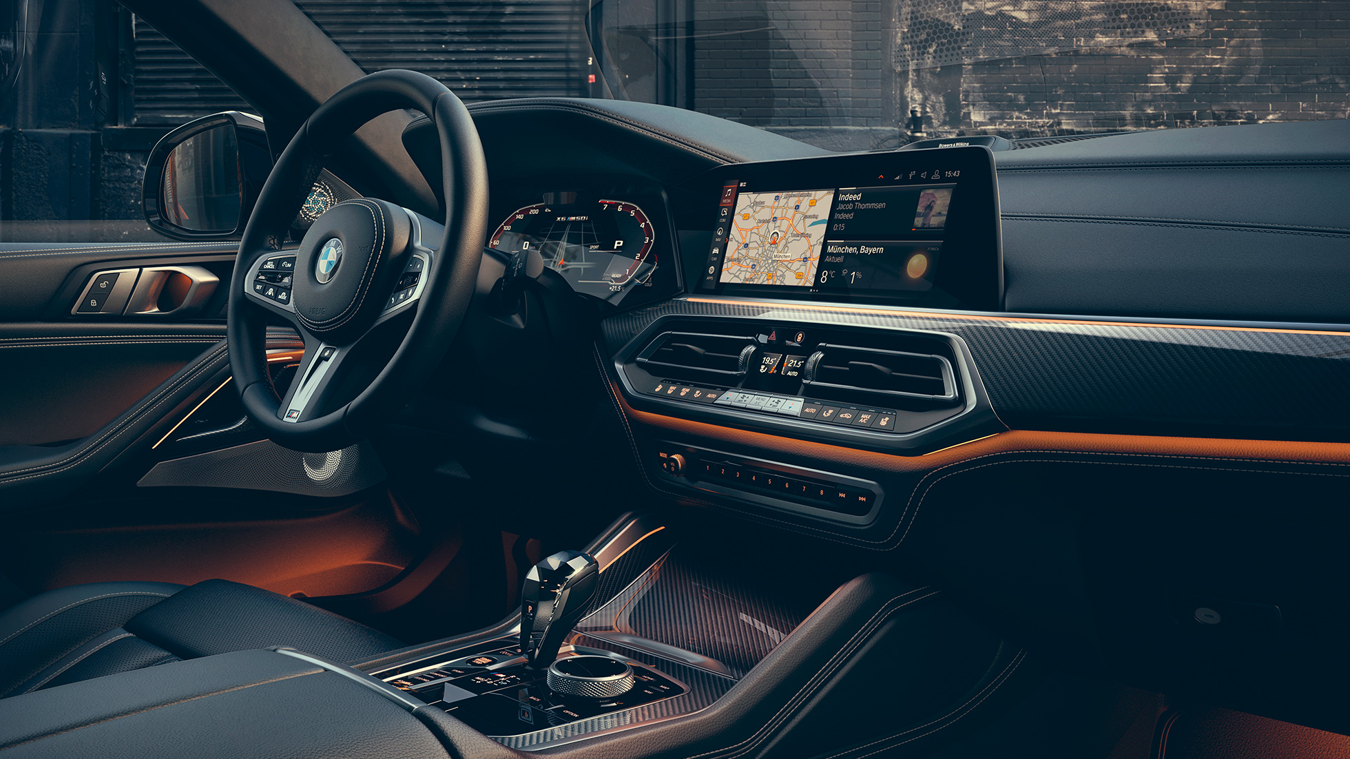 BMW X6 interieur Het interieur van de BMW X6