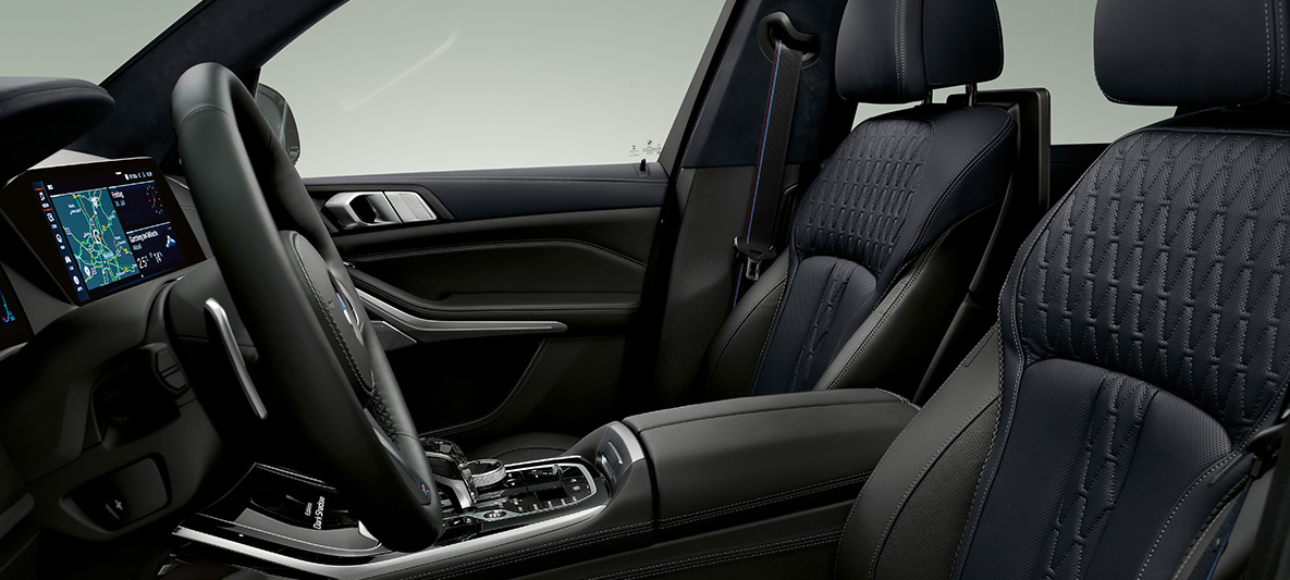 Bekleding BMW Dark Shadow Edition interieur Bekleding BMW X7 G07 Dark Shadow Edition interieur