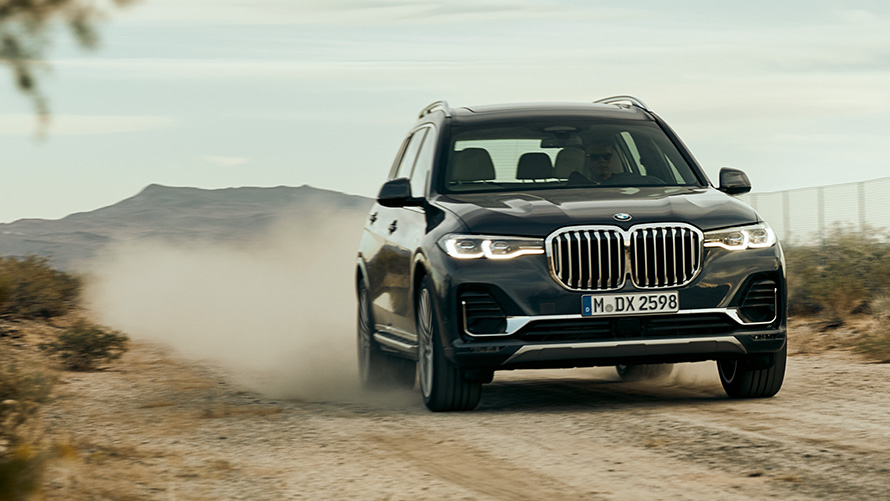 Rijcomfort BMW X7 SUV G07 close-up Rijcomfort BMW X7 SUV G07 close-up