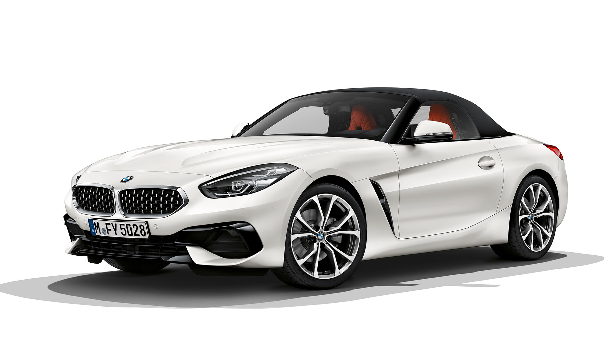 BMW Z4 Roadster Model Sport Line, driekwart vooraanzicht BMW Z4 Roadster Model Sport Line, driekwart vooraanzicht