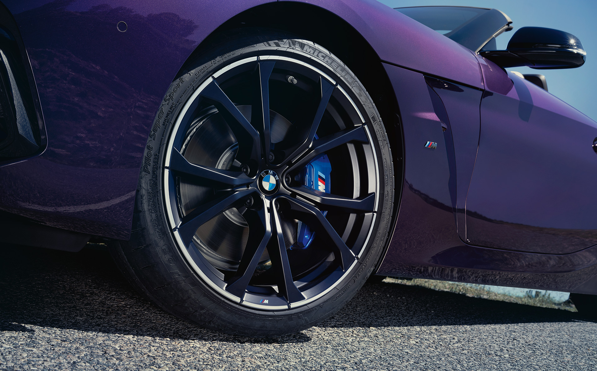 BMW Z4 G29 exterieur radar close-up