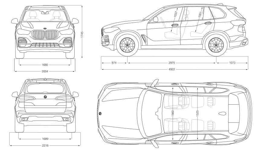 BMW X5 technische gegevens BMW X5 technische gegevens