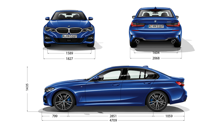BMW 3 Serie Sedan technische gegevens BMW 3 Serie Sedan technische gegevens