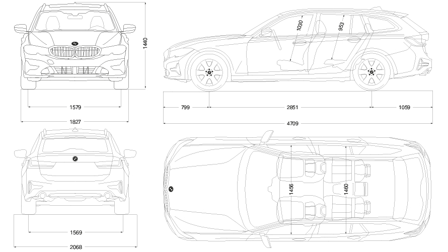 BMW 3 Serie Touring Technische gegevens. BMW 3 Serie Touring Technische gegevens.
