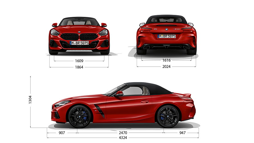 BMW Z4 technische gegevens BMW Z4 technische gegevens