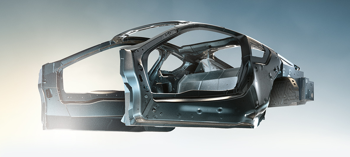 BMW lichtgewicht carrosserie details BMW EfficientDynamics: BMW lichtgewicht carrosserie details