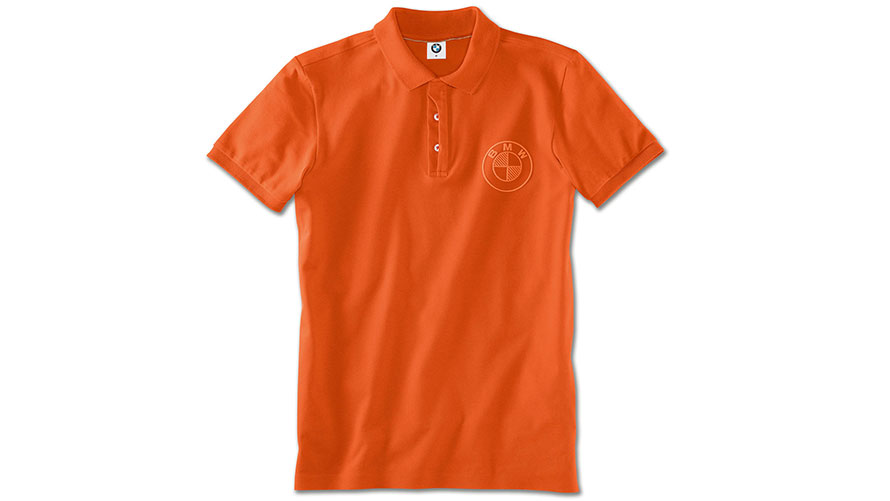 BMW Poloshirt logo heren. Foto van het BMW Poloshirt logo heren.