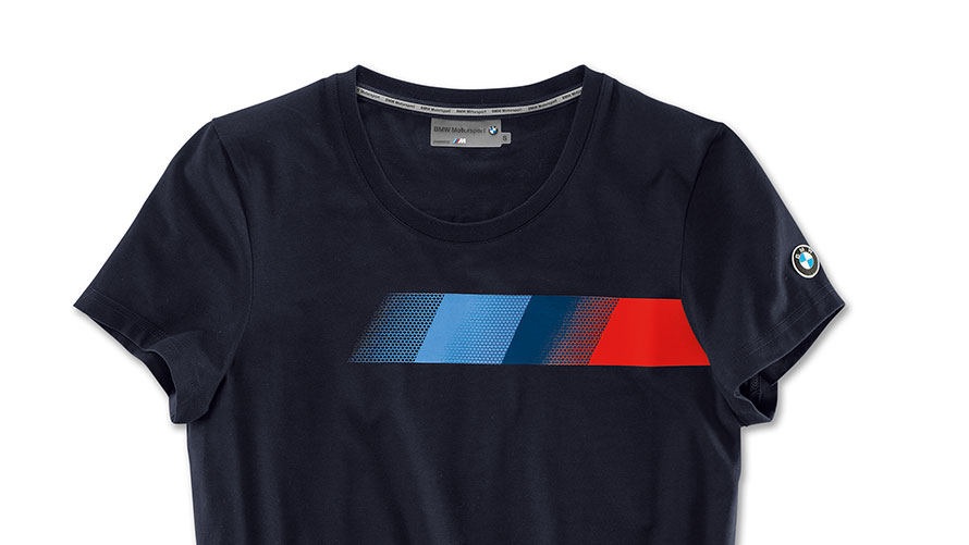 BMW Motorsport Fan T-Shirt, dames. BMW Motorsport Fan T-Shirt, dames.