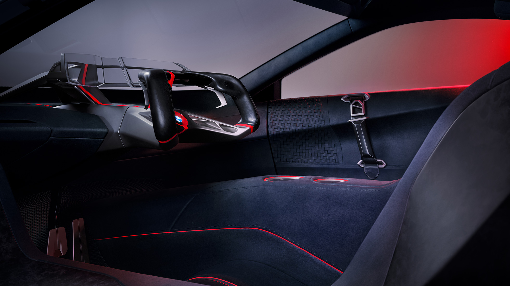 BMW Vision M NEXT, interieur BMW Vision M NEXT, interieur, design, kuipstoelen