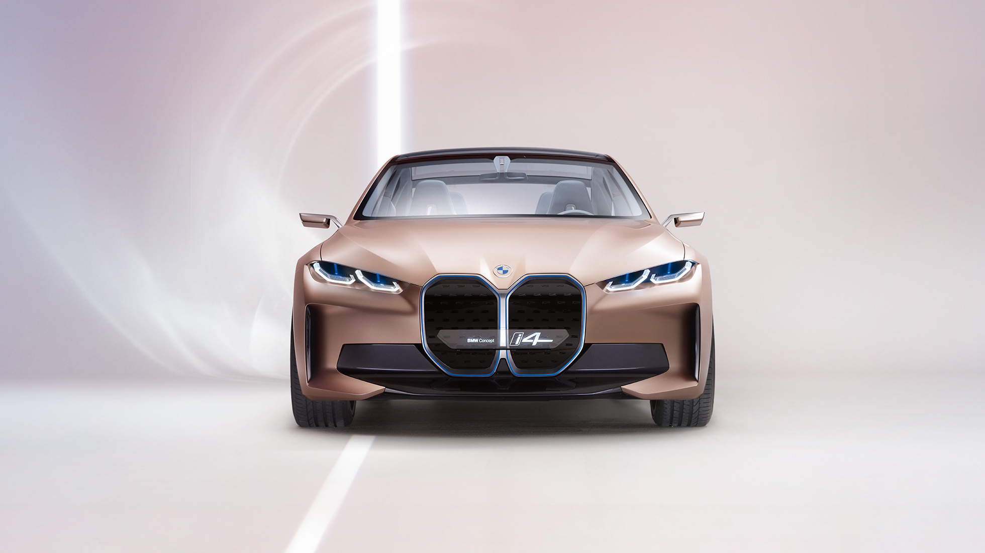 BMW Concept i4 vooraanzicht BMW Concept i4 vooraanzicht