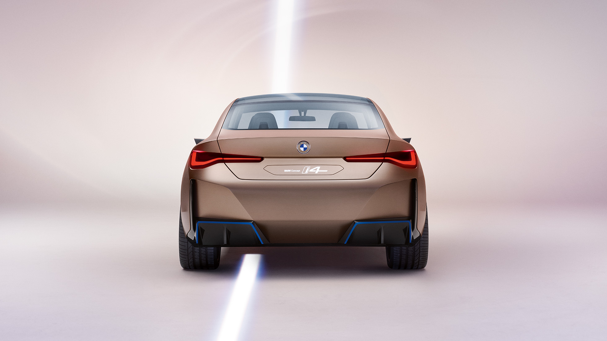 BMW Concept i4 achteraanzicht BMW Concept i4 achteraanzicht