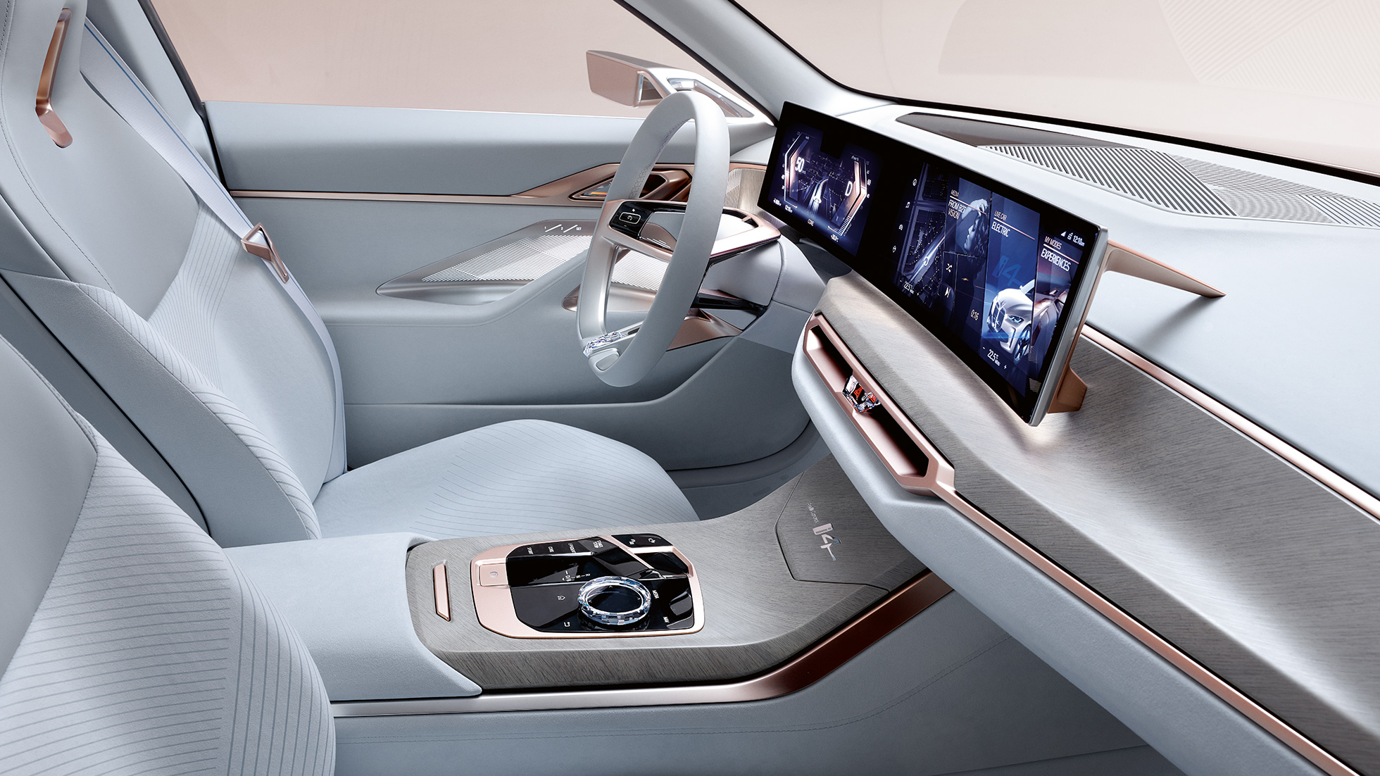 BMW Concept i4 Curved Display BMW Concept i4 Curved Display