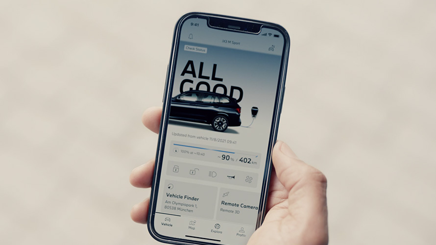 Elektrische BMW modellen BMW iX3 My BMW App en BMW Charging video Elektrische BMW modellen BMW iX3 My BMW App en BMW Charging video