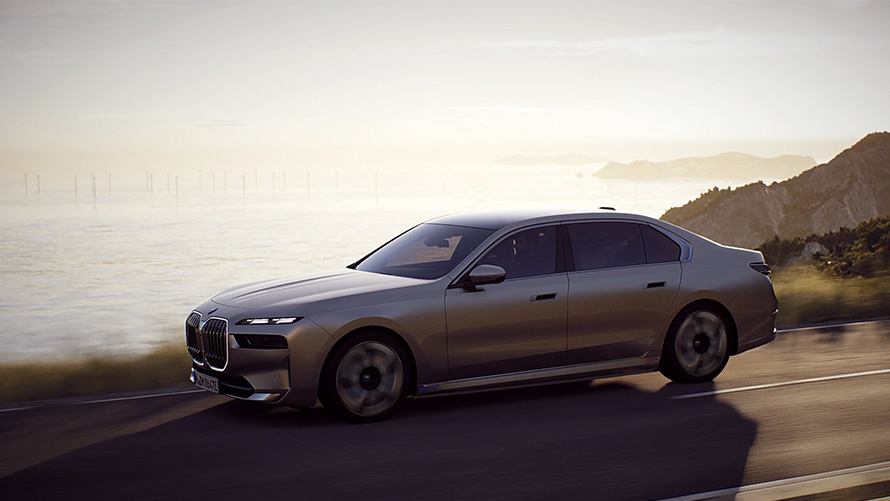 BMW elektrische modellen BMW i7 rijdynamiek video BMW elektrische modellen BMW i7 rijdynamiek video