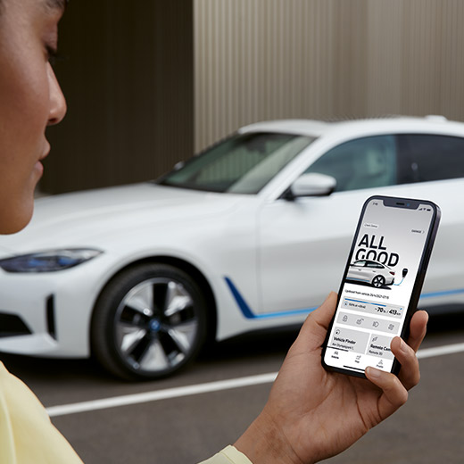 Connected Charging in de My BMW App BMW i4 G26