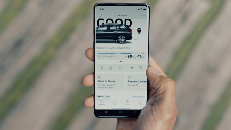 BMW Plug-in Hybride BMW X3 xDrive30e My BMW App en BMW Points video BMW Plug-in Hybride BMW X3 xDrive30e My BMW App en BMW Points video