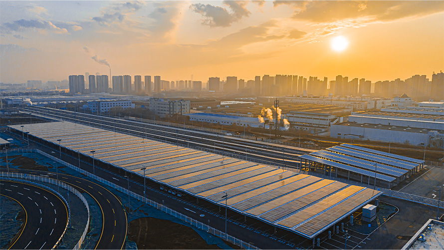 Zonne-energie BMW duurzaamheid BMW duurzaamheid zonne-energie BMW fabriek Dadong zonnepanelen