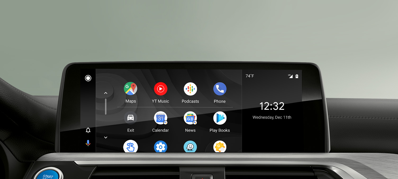 Android Auto Smartphone Integratie Android Auto Smartphone Integratie menu in Control Display BMW ConnectedDrive