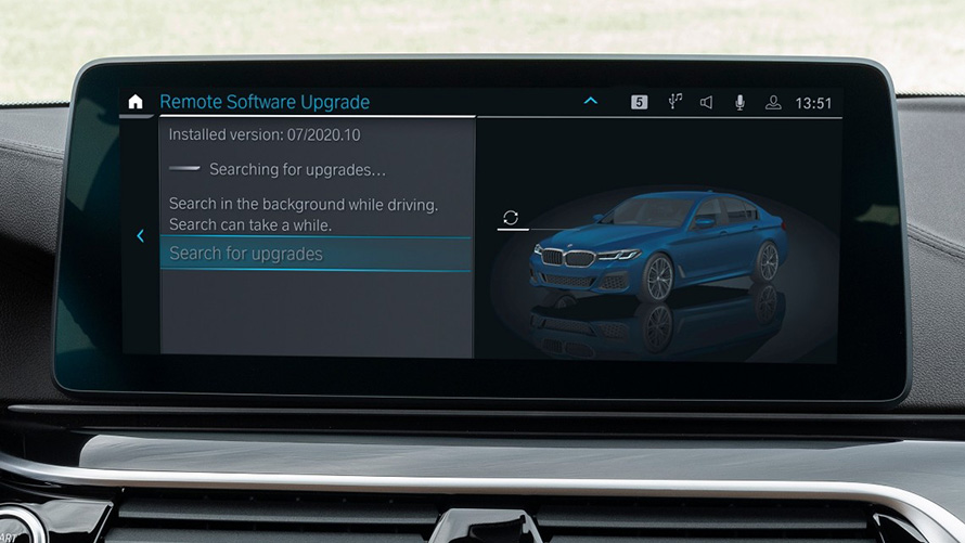 BMW Remote Software Upgrade Navigatiesysteem BMW Remote Software Upgrade Navigatiesysteem details