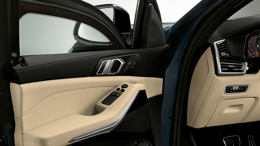 BMW Beveiligde voertuigen optionele uitrusting interieur portier BMW Beveiligde voertuigen optionele uitrusting interieur portier