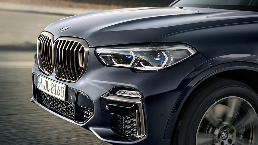 BMW Beveiligde voertuigen Features nierengrille BMW Beveiligde voertuigen Features BMW details nierengrille
