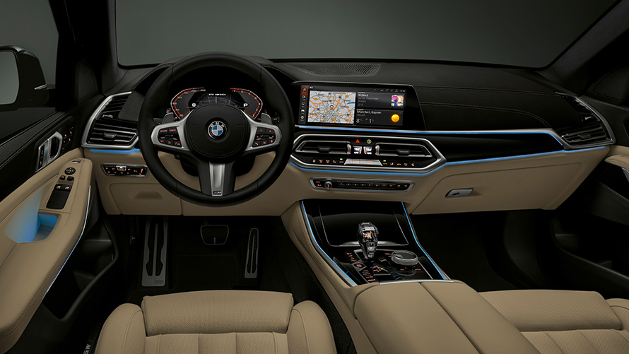 BMW Beveiligde voertuigen BMW Intelligent Personal Assistant BMW Beveiligde voertuigen BMW Intelligent Personal Assistant cockpit