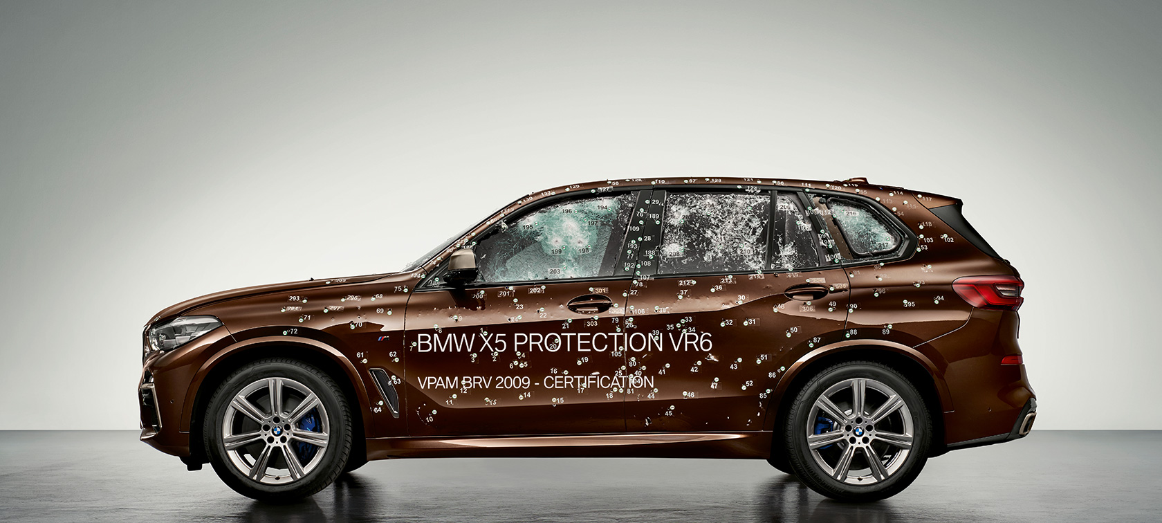 BMW Beveiligde voertuigen BMW X5 Protection VR6 uw voordelen BMW Beveiligde voertuigen BMW X5 Protection VR6 uw voordelen