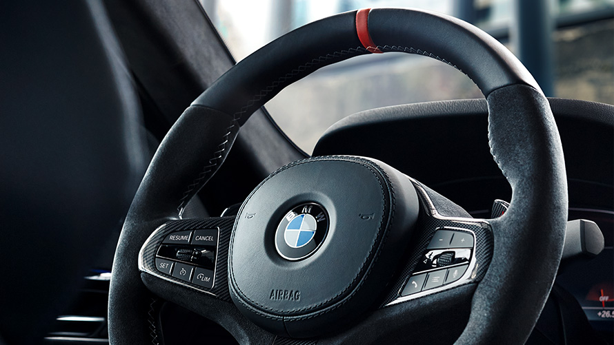 M Performance stuurwiel. BMW Accessoires voor herfst en winter M Performance stuurwiel