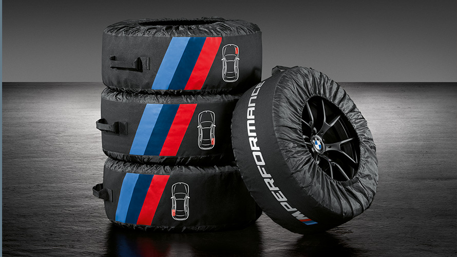 M Performance wielhoezen BMW Accessoires voor herfst en winter M Performance wielhoezen