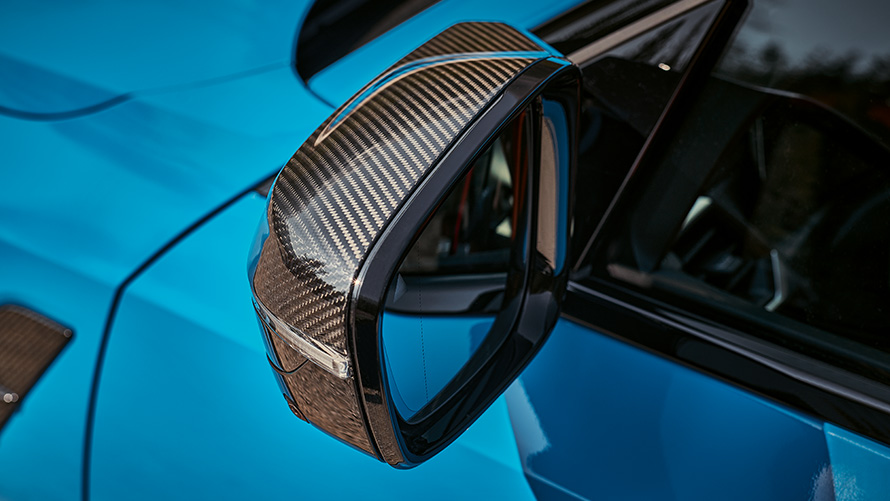 M buitenspiegelkappen Carbon BMW Accessoires voor herfst en winter M buitenspiegelkappen Carbon