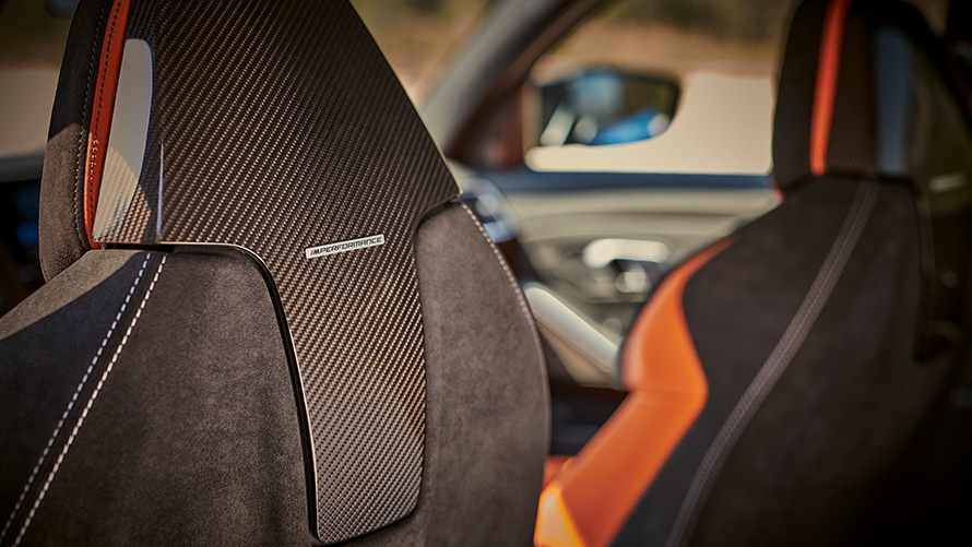 M Performance rugleuning BMW Accessoires voor herfst en winter M Performance rugleuning