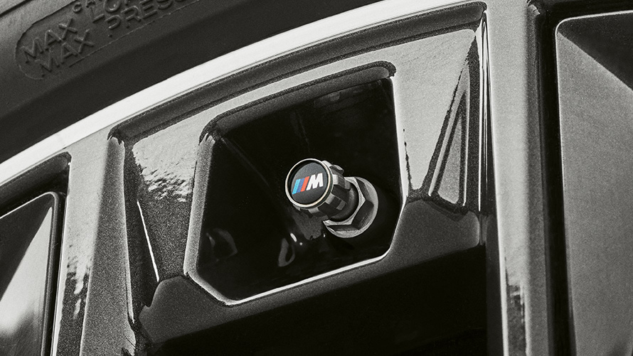 BMW ventieldopjes met M logo BMW Accessoires voor herfst en winter BMW ventieldopjes met M logo