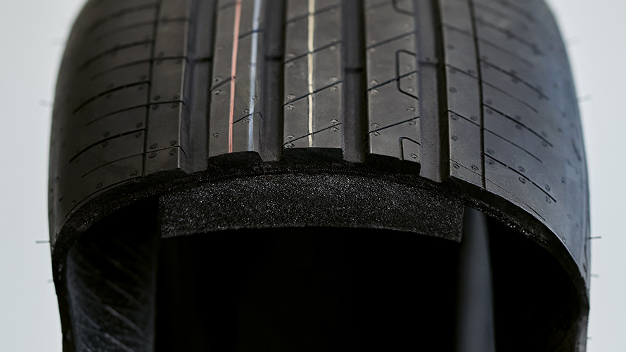 BMW banden, loopvlak met geluidsisolatie BMW banden, loopvlak met geluidsisolatie