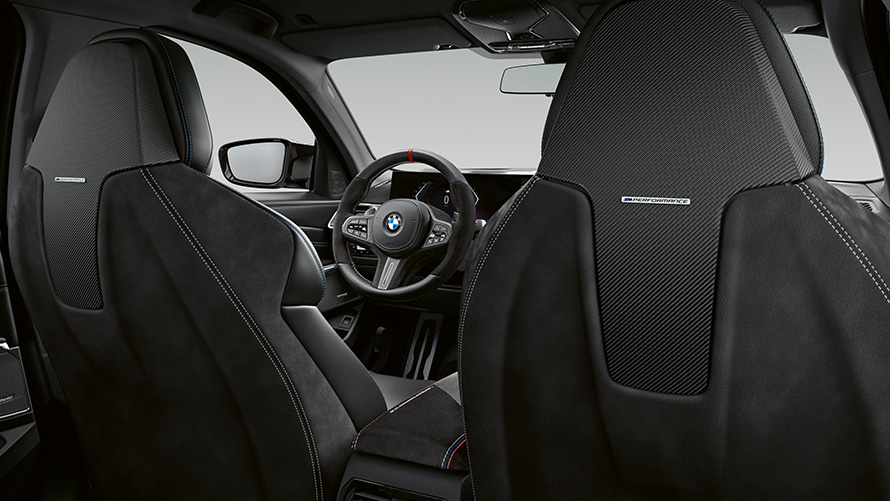 M Performance rugleuning BMW M Performance Parts M Performance rugleuning BMW M Performance Parts close-up