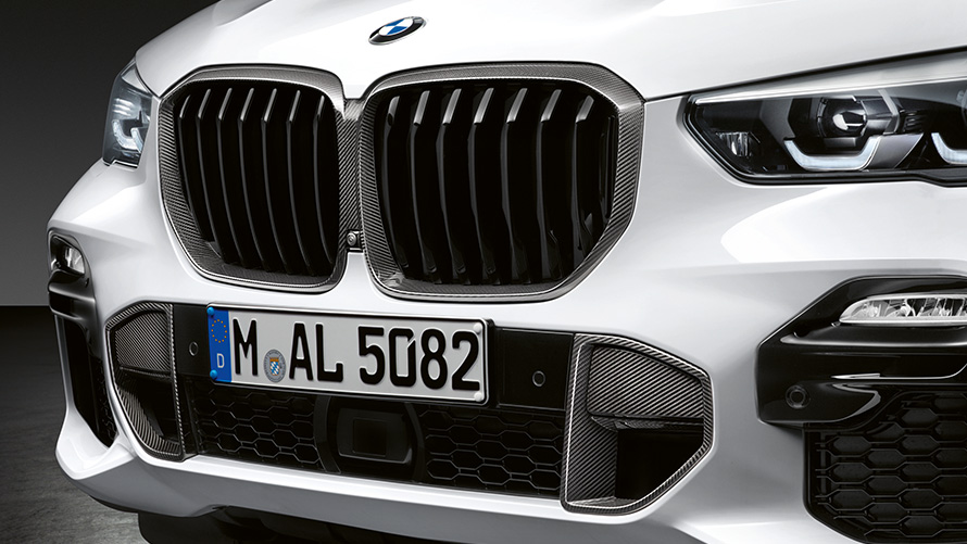 M Performance nierengrille Carbon BMW M Performance Parts M Performance nierengrille Carbon