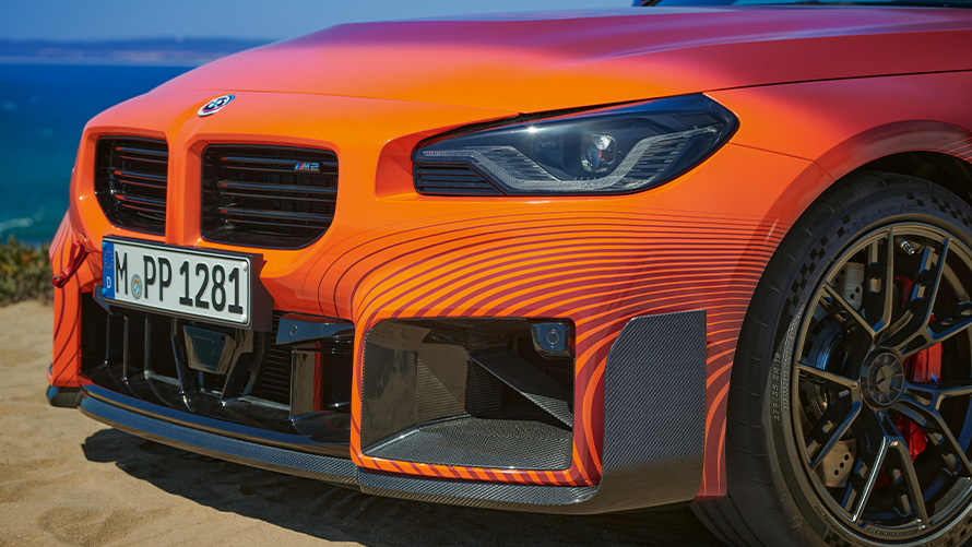 M Performance frontsplitter Carbon BMW M Performance Parts BMW G87 M Performance frontsplitter Carbon