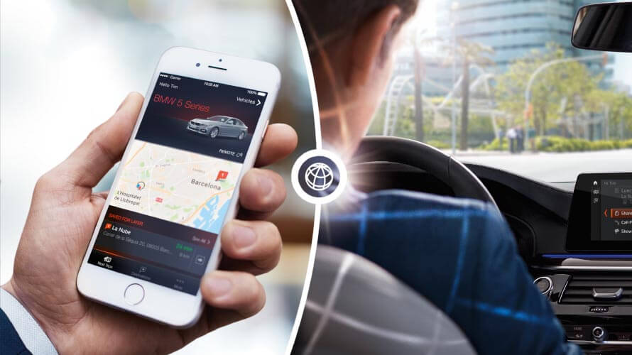 BMW 5 Serie intelligent rijden BMW 5 Serie intelligent rijden
