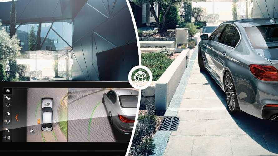 BMW 5 Serie intelligent parkeren BMW 5 Serie intelligent parkeren