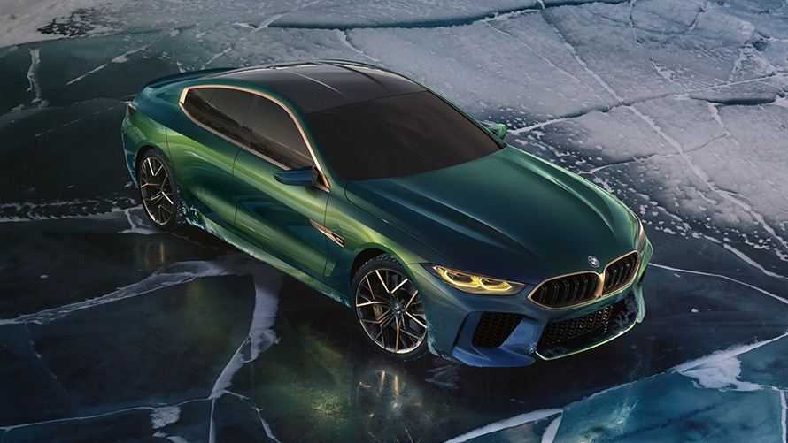 De BMW Concept M8 Gran Coupé De BMW Concept M8 Gran Coupé