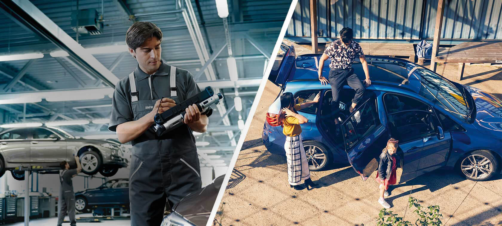 Backstage bij BMW Backstage bij BMW